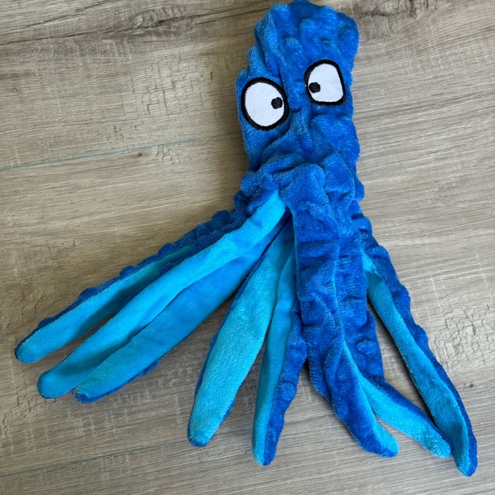 NWT Blue Plush Octopus Toy